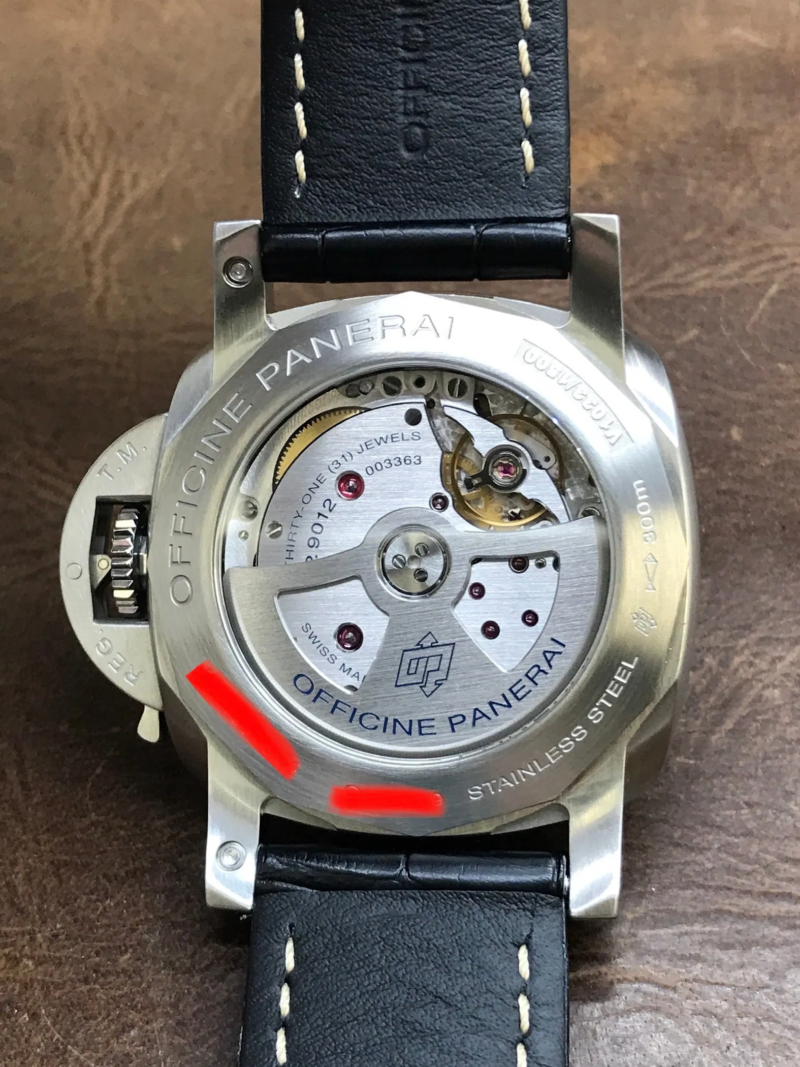 Panerai Luminor 1950 GMT PAM01321 Black Dial Automatic Men's Watch