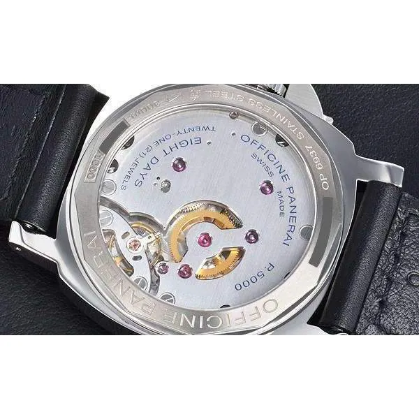 PANERAI LUMINOR BASE 8 DAYS ACCIAIO - 44MM MEN WATCH PAM00561