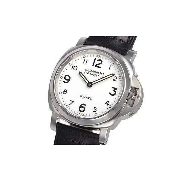 PANERAI LUMINOR BASE 8 DAYS ACCIAIO - 44MM MEN WATCH PAM00561