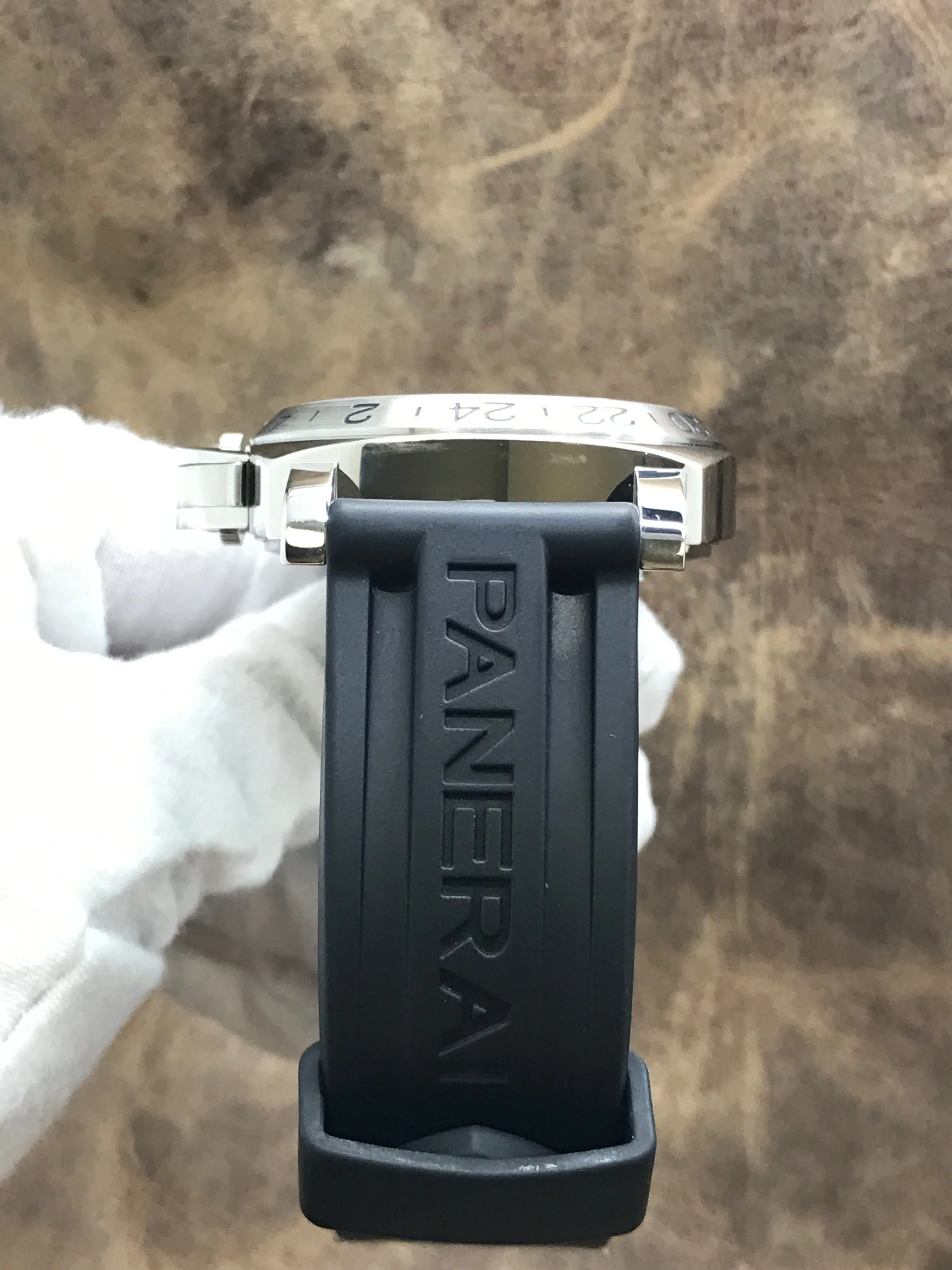 Panerai Luminor GMT Limited Edition B&P PAM00029 Black Tuxedo Dial Automatic Men's Watch