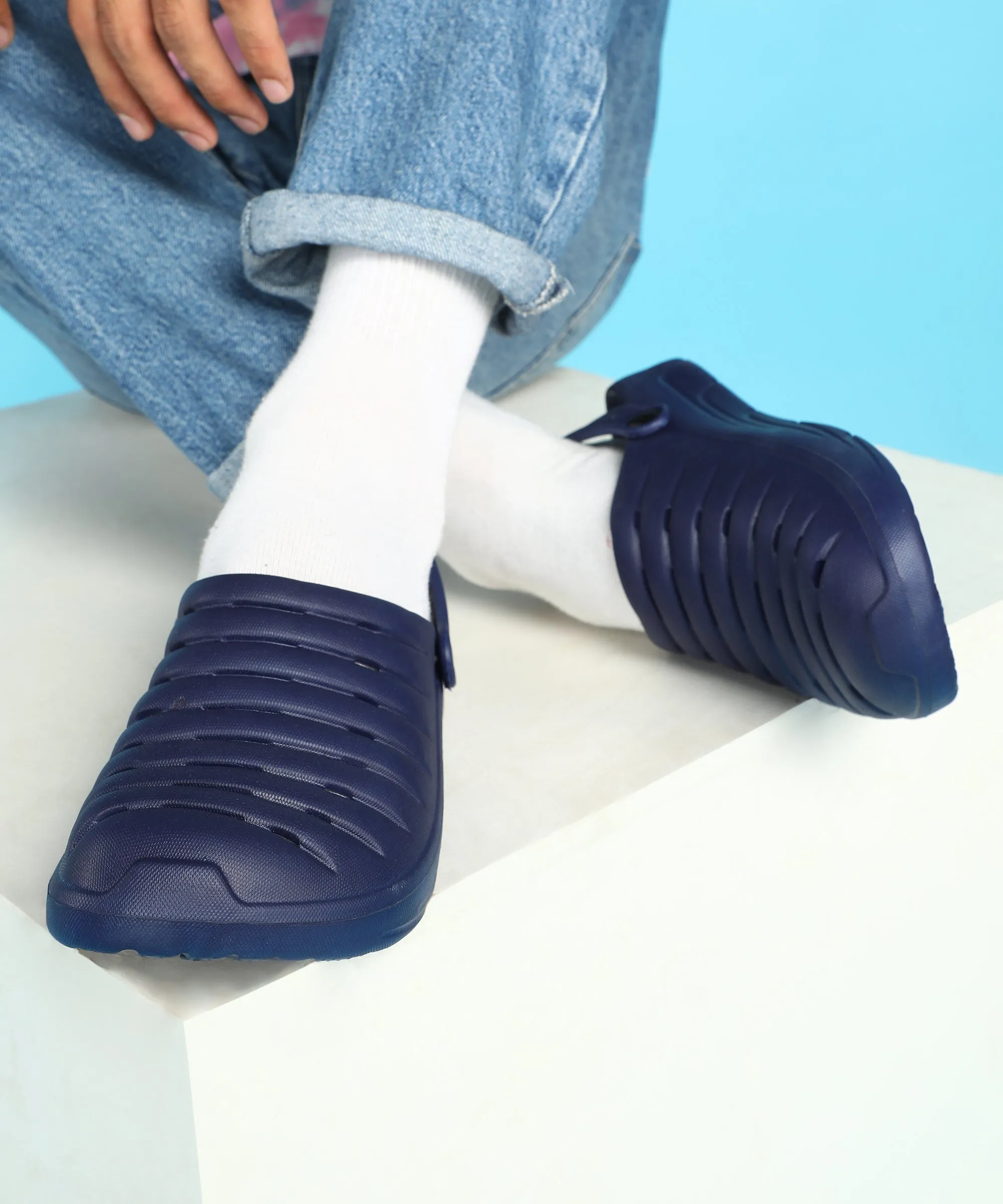 Paragon Blot K10911G Men Casual Clogs | Stylish,Durable | Casual & Comfortable | For Everyday Use
