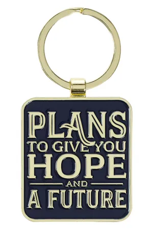 Plans to Give You Hope Keyring