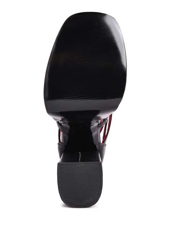 Platform Cage Boots