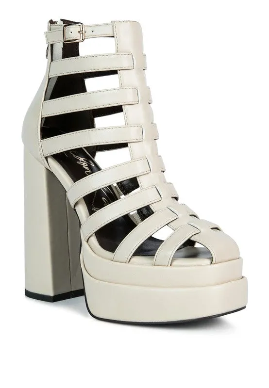 Platform Cage Boots
