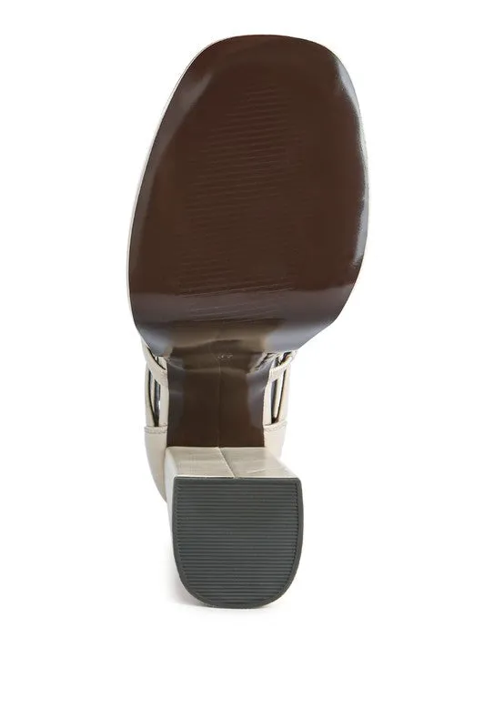 Platform Cage Boots