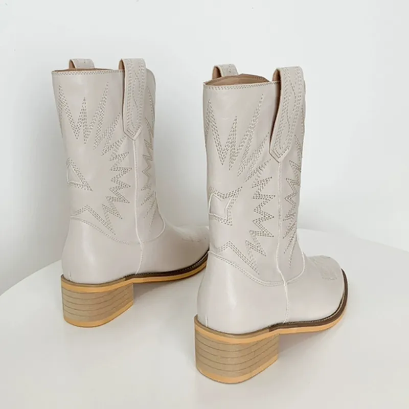 Point Toe Ladies Punk Modern Boots