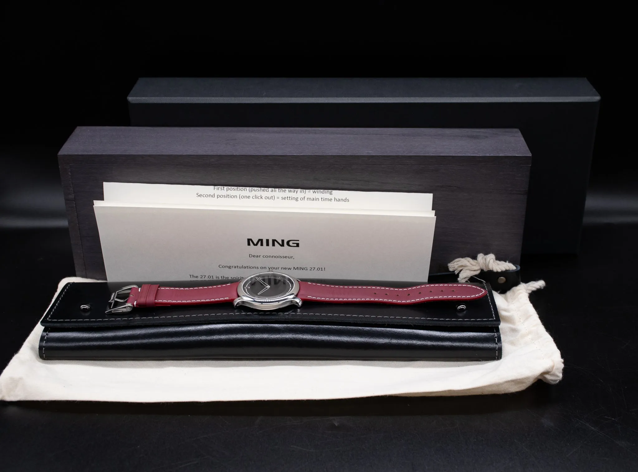 Pre-Owned Ming 27.01 38mm