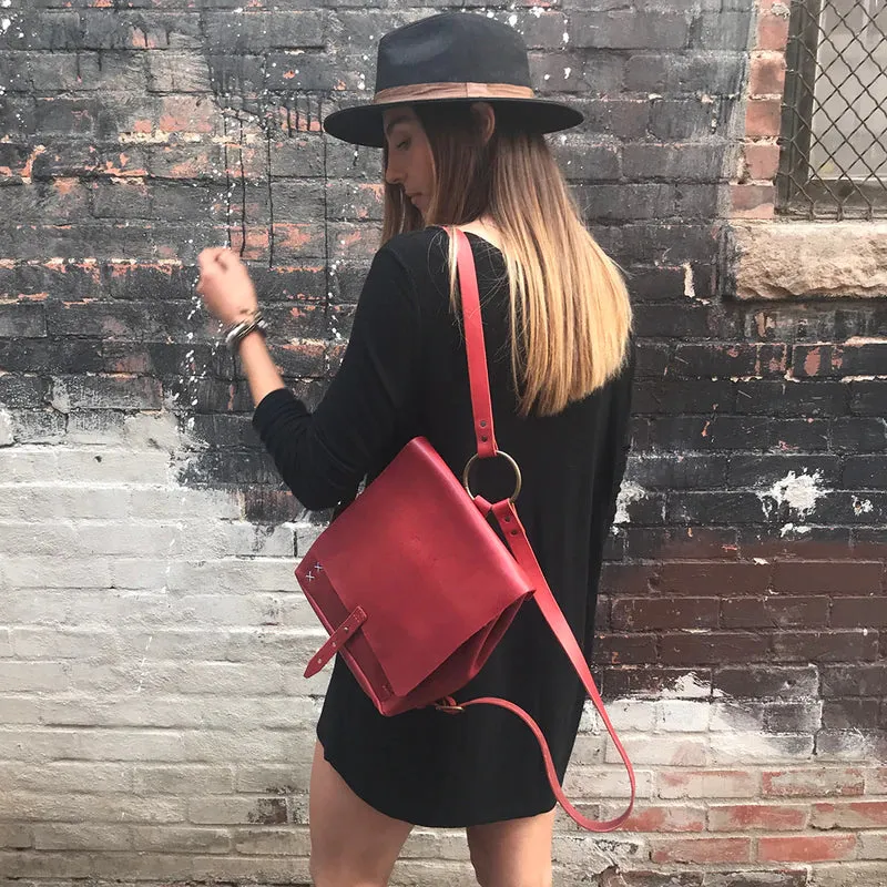 Revival Small Leather Backpack