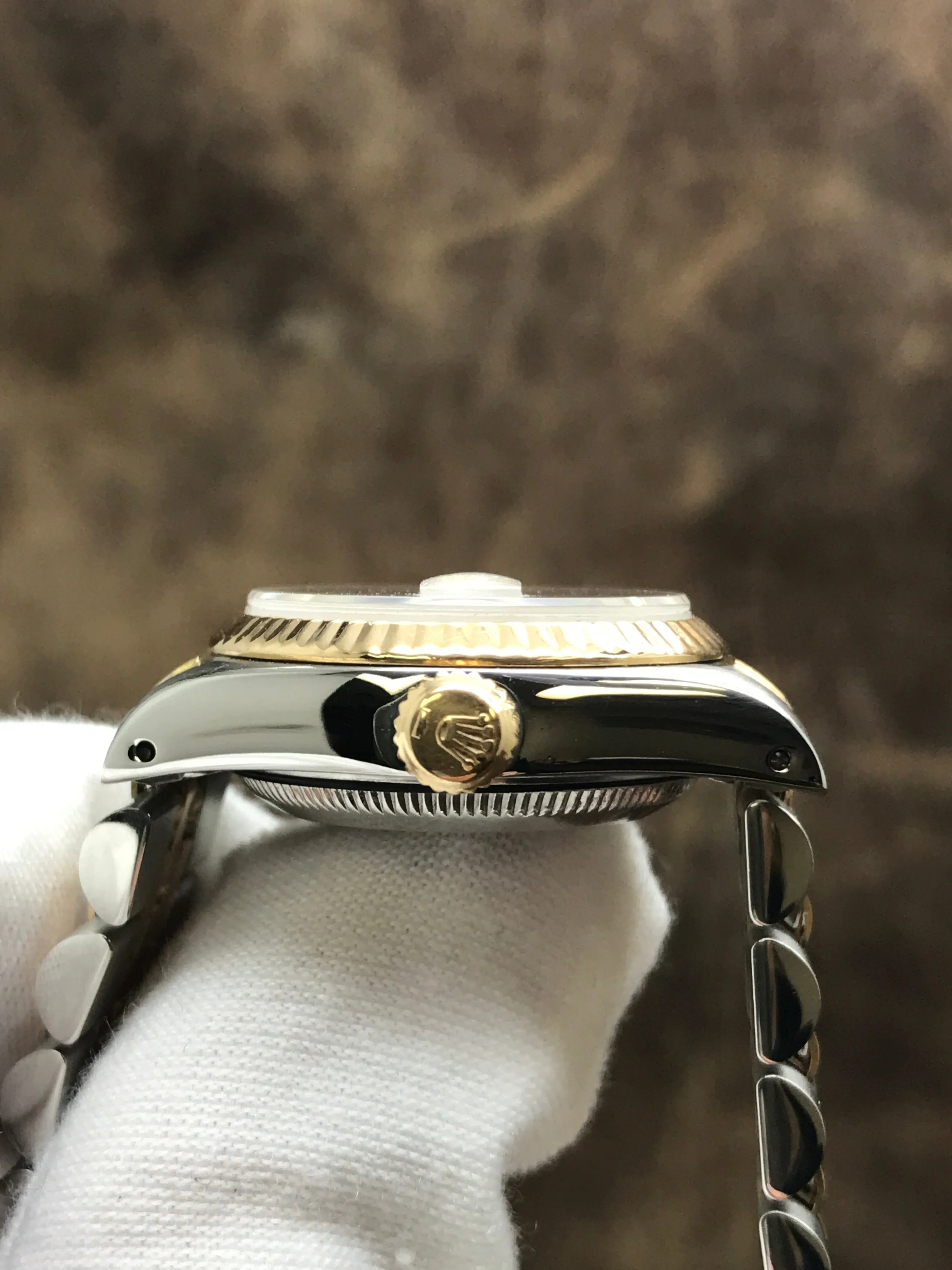 Rolex Datejust 26mm 69173 Custom Diamond Dial Automatic Women's Watch