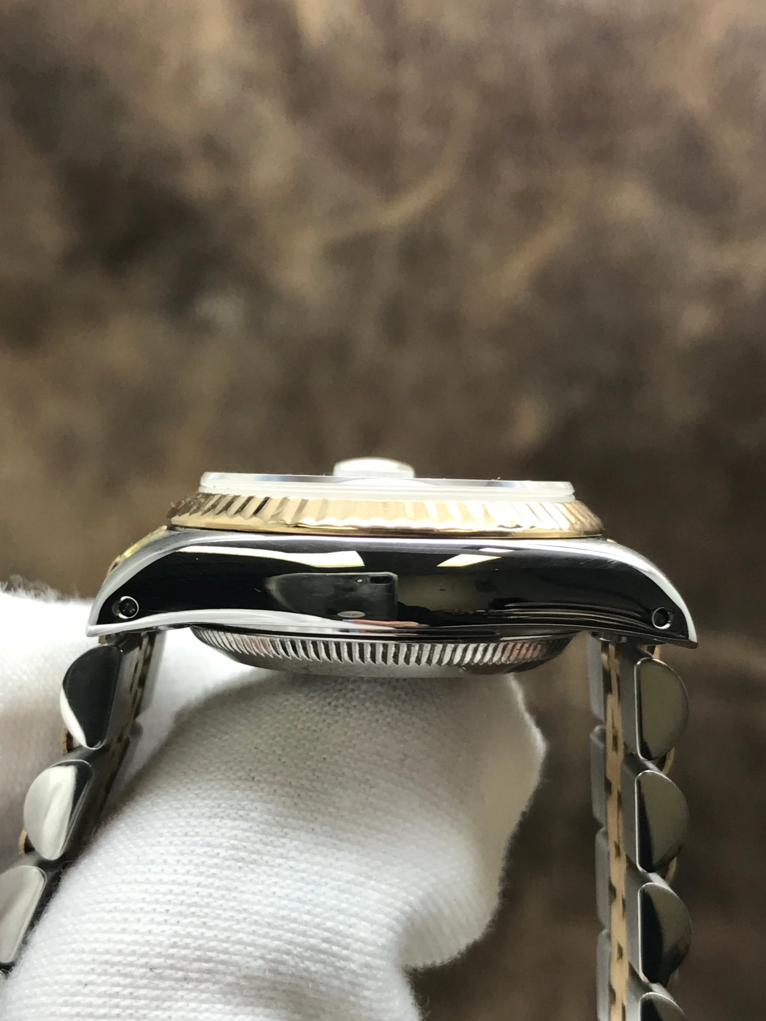 Rolex Datejust 26mm 69173 Custom Diamond Dial Automatic Women's Watch