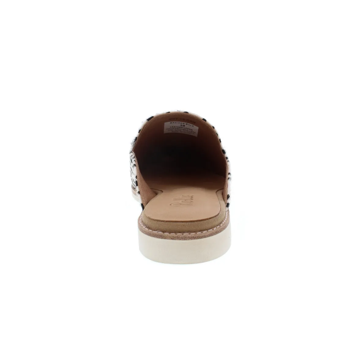 Rollie Madison Mule - Snow Leopard