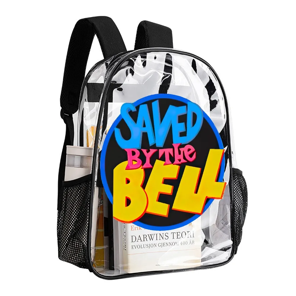 Saved By The Bell Transparent Backpack 17 Inch