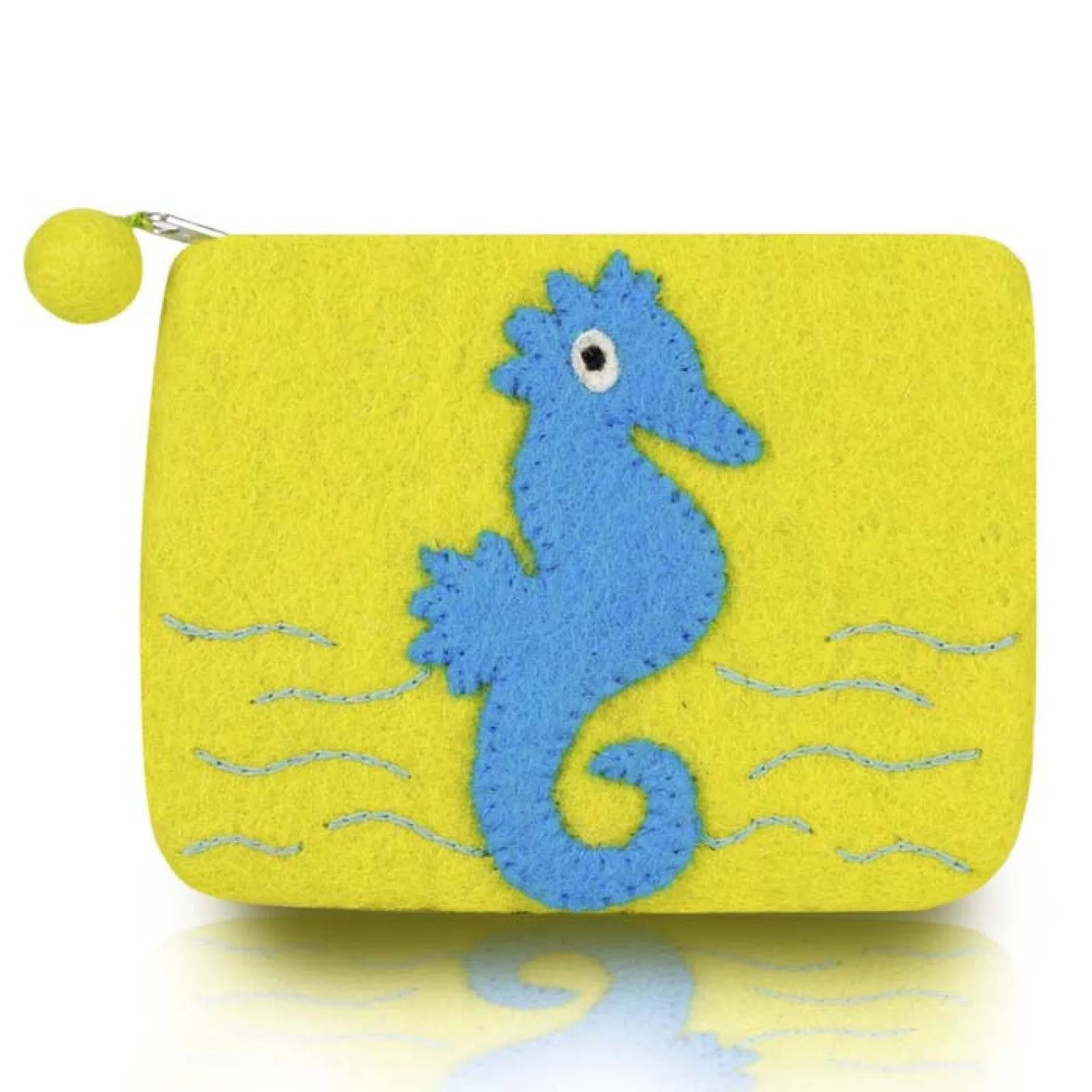 Sea Horse Design Coin Purse