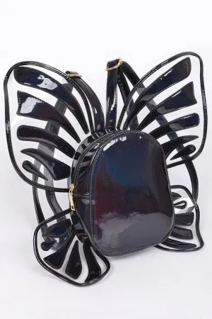 Shiny Butterfly Inspired Unique Backpack
