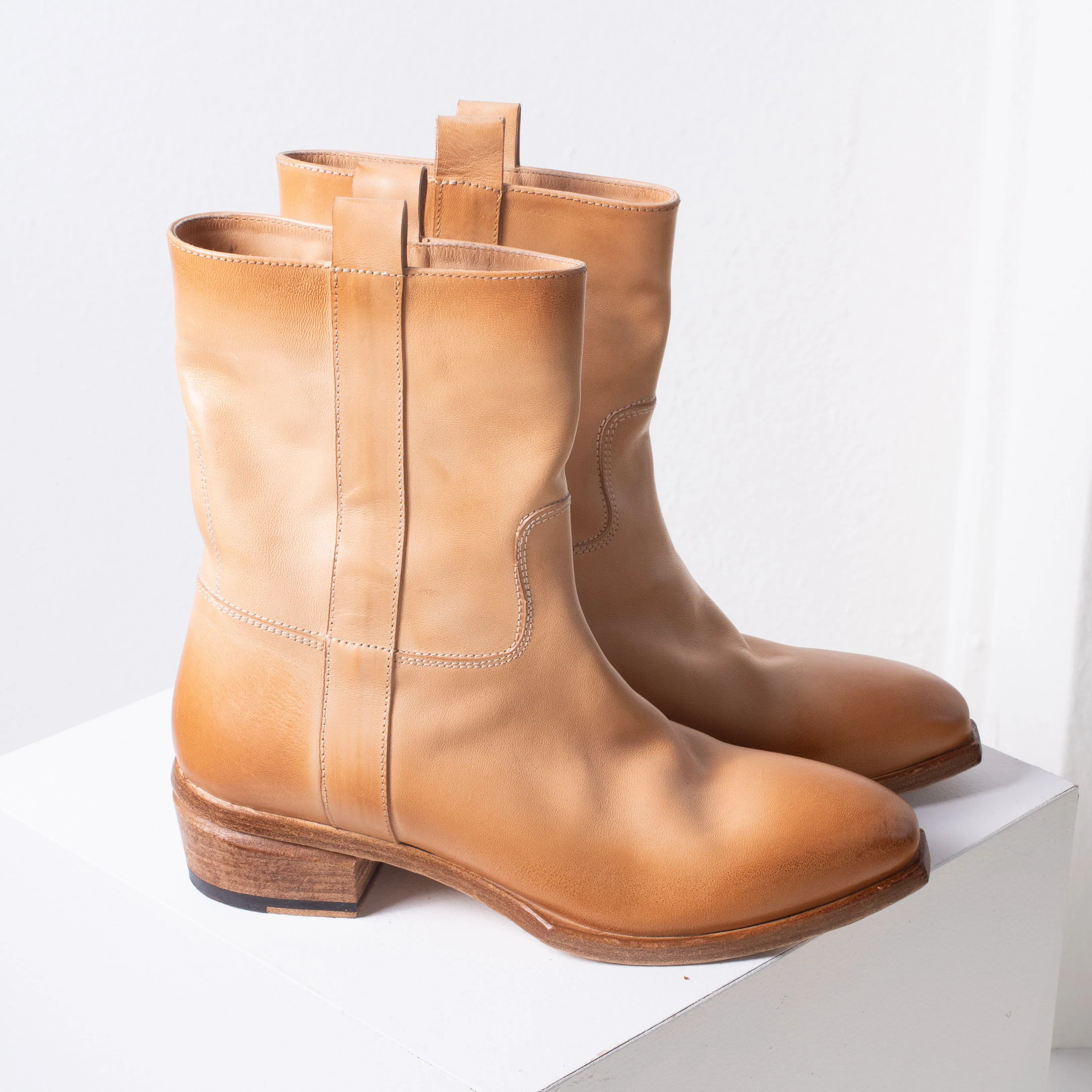 Shoto Western Pull on Boot (natural)