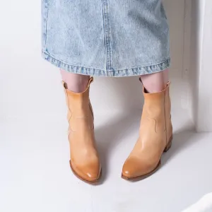 Shoto Western Pull on Boot (natural)