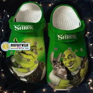 Shrek Shrek and Donkey American Animated Fantasy Comedy Film Clog Shoes