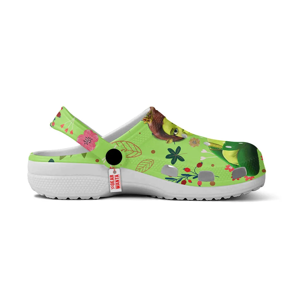 Shrek Shrek and Princess Fiona Fantasy Comedy Film Clog Shoes