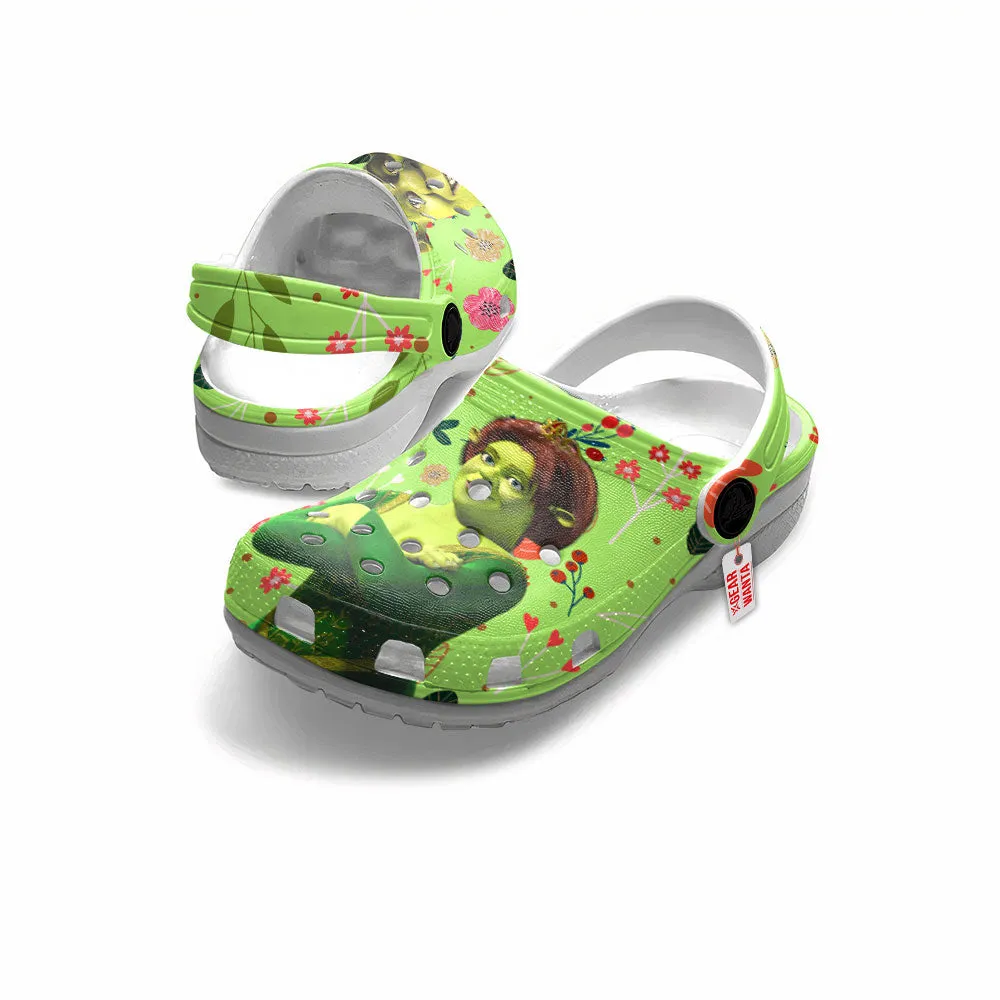Shrek Shrek and Princess Fiona Fantasy Comedy Film Clog Shoes