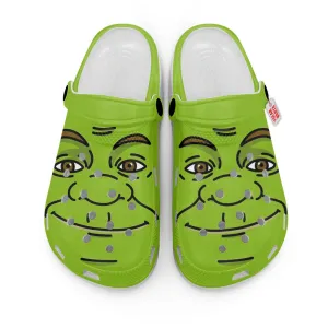 Shrek Shrek Face Background Fantasy Comedy Film Clog Shoes