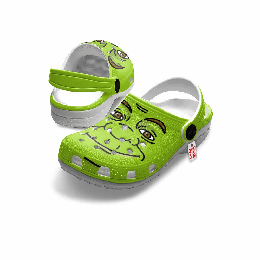 Shrek Shrek Face Background Fantasy Comedy Film Clog Shoes