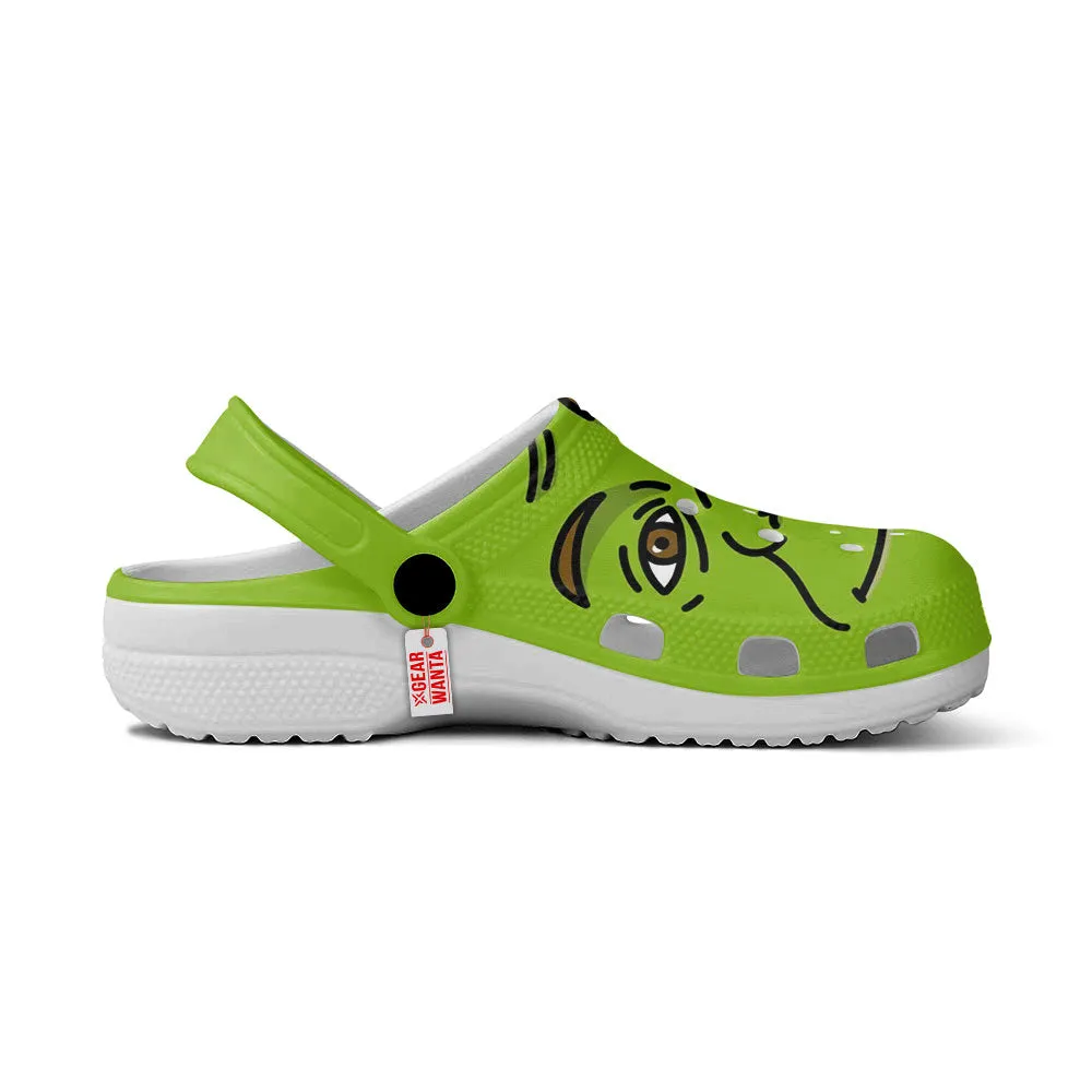 Shrek Shrek Face Background Fantasy Comedy Film Clog Shoes