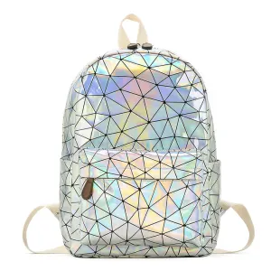 Silver Scale Laser Backpack