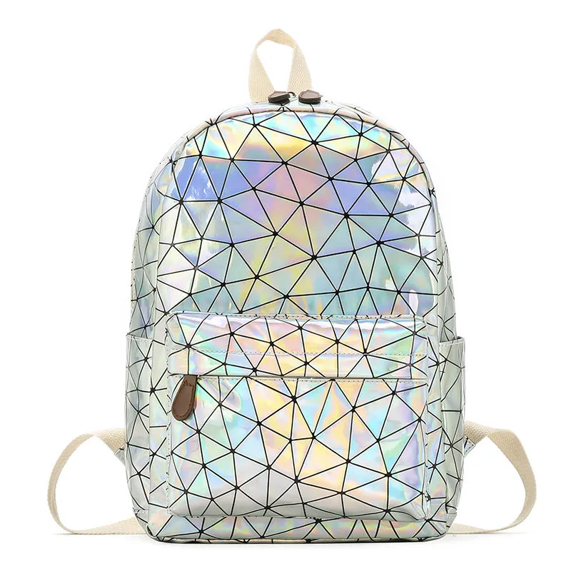Silver Scale Laser Backpack