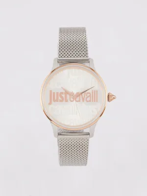 Silver Tone Milanese Dress Watch