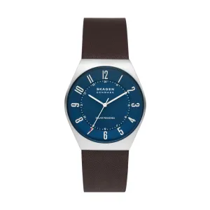 SKAGEN GRENEN SOLAR POWERED ESPRESSO STAINLESS STEEL