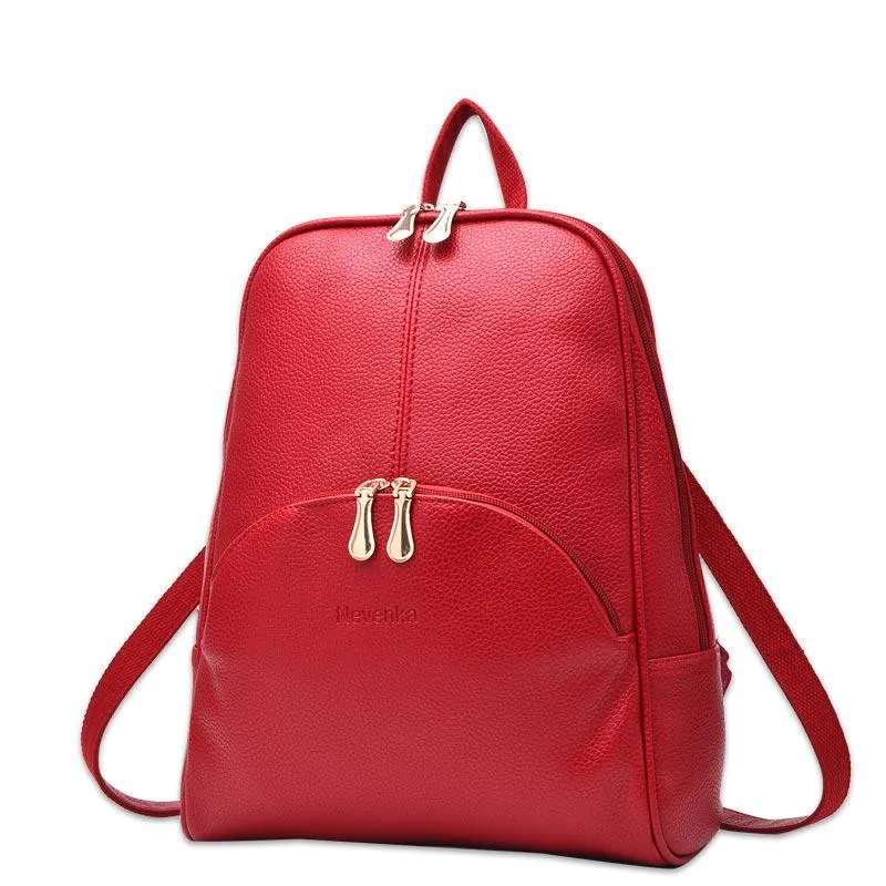 Small Leather Backpack