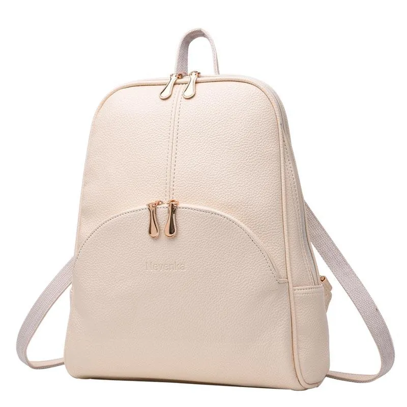 Small Leather Backpack