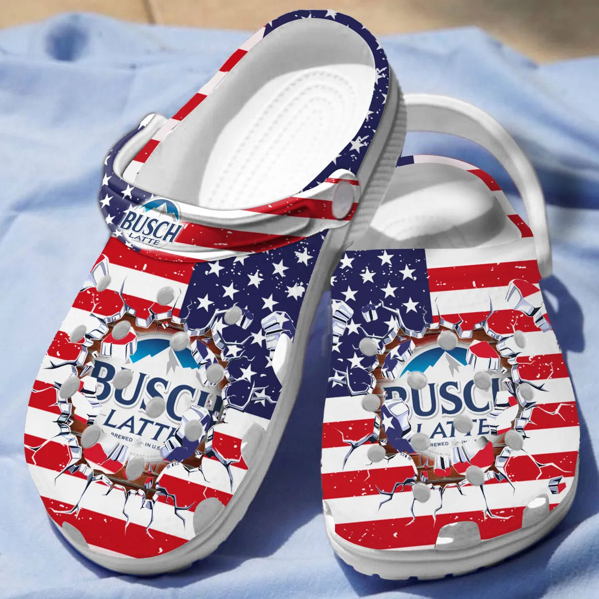 Soft And Durable Busch Light Beer Unisex Clogs
