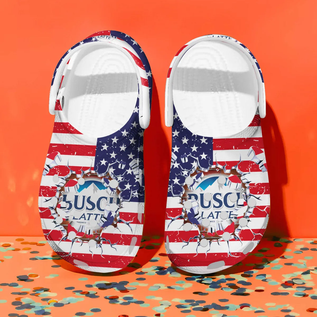 Soft And Durable Busch Light Beer Unisex Clogs