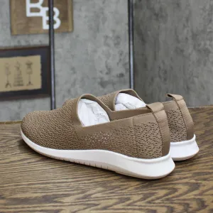 Style & Co Womens Slip On Mason Masonn Sneakers Light Taupe Brown 7.5M