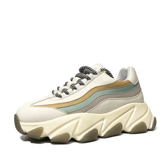 Stylish Striped Dad Sneaker Shoes