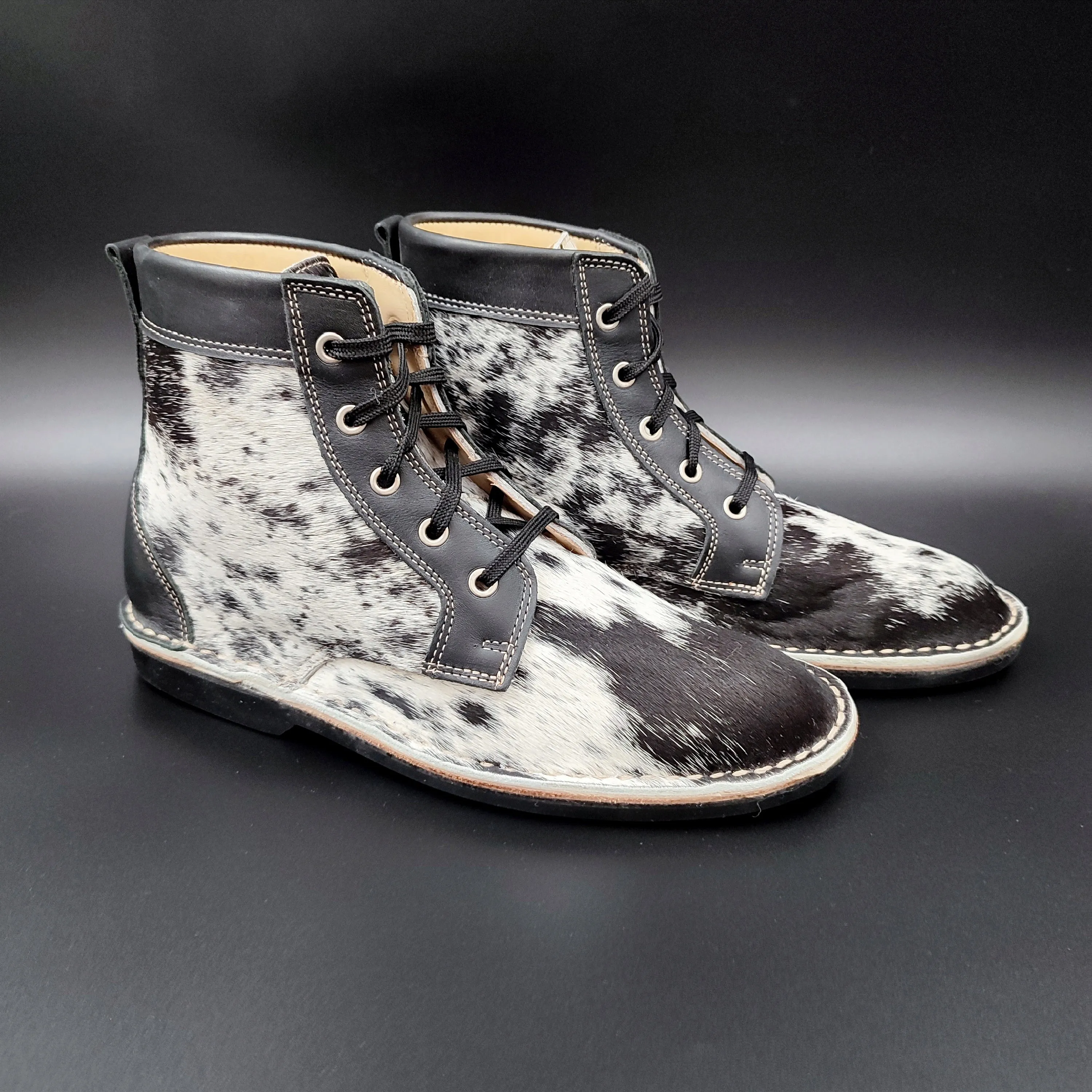 Tall Laced Boots - SC22-TLB08-01 - Size 8