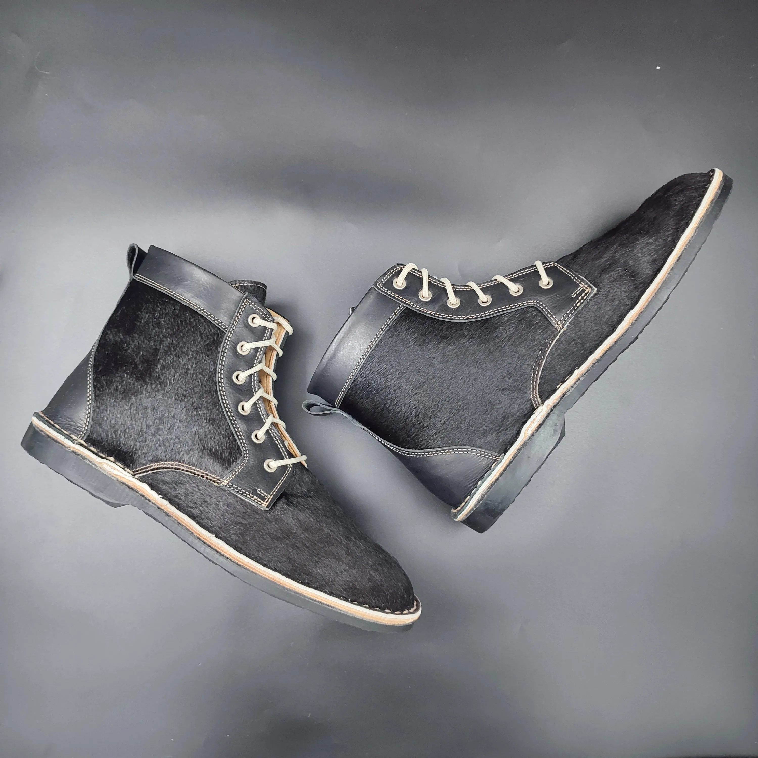 Tall Laced Boots - SC22-TLB11-01 - Size 11