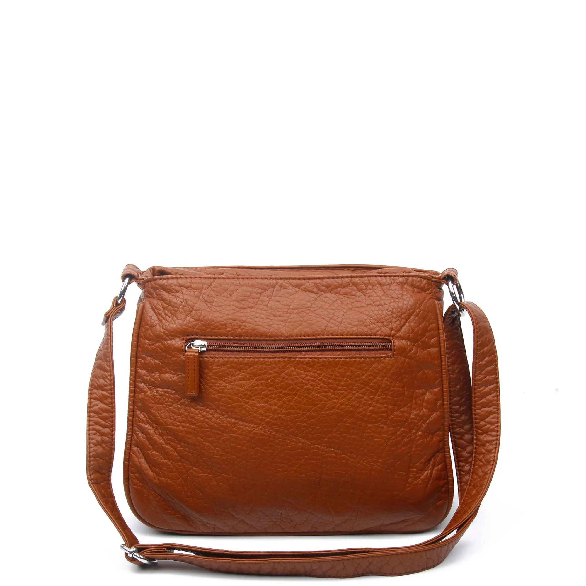 The Lorie Crossbody - Brown