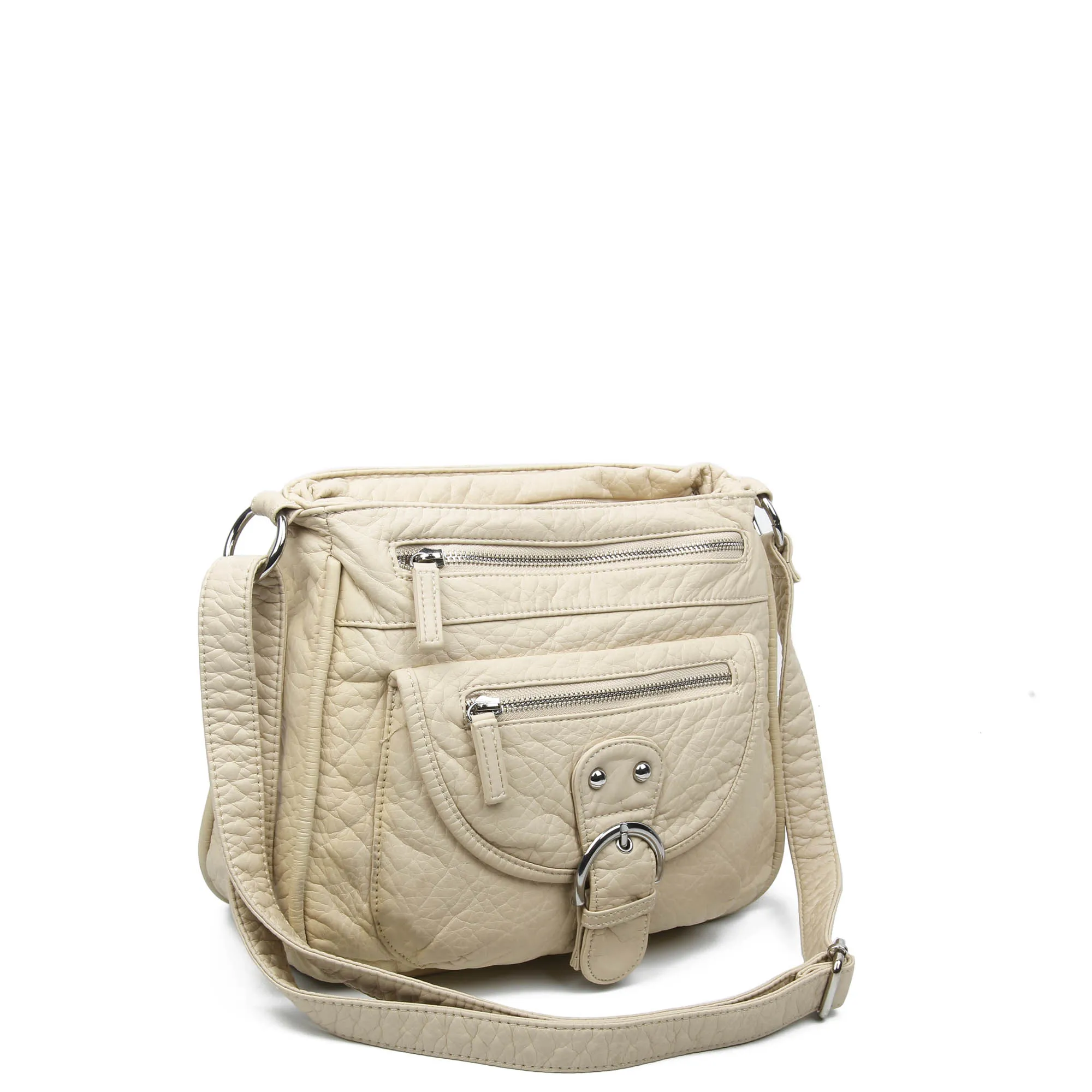 The Lorie Crossbody - Taupe