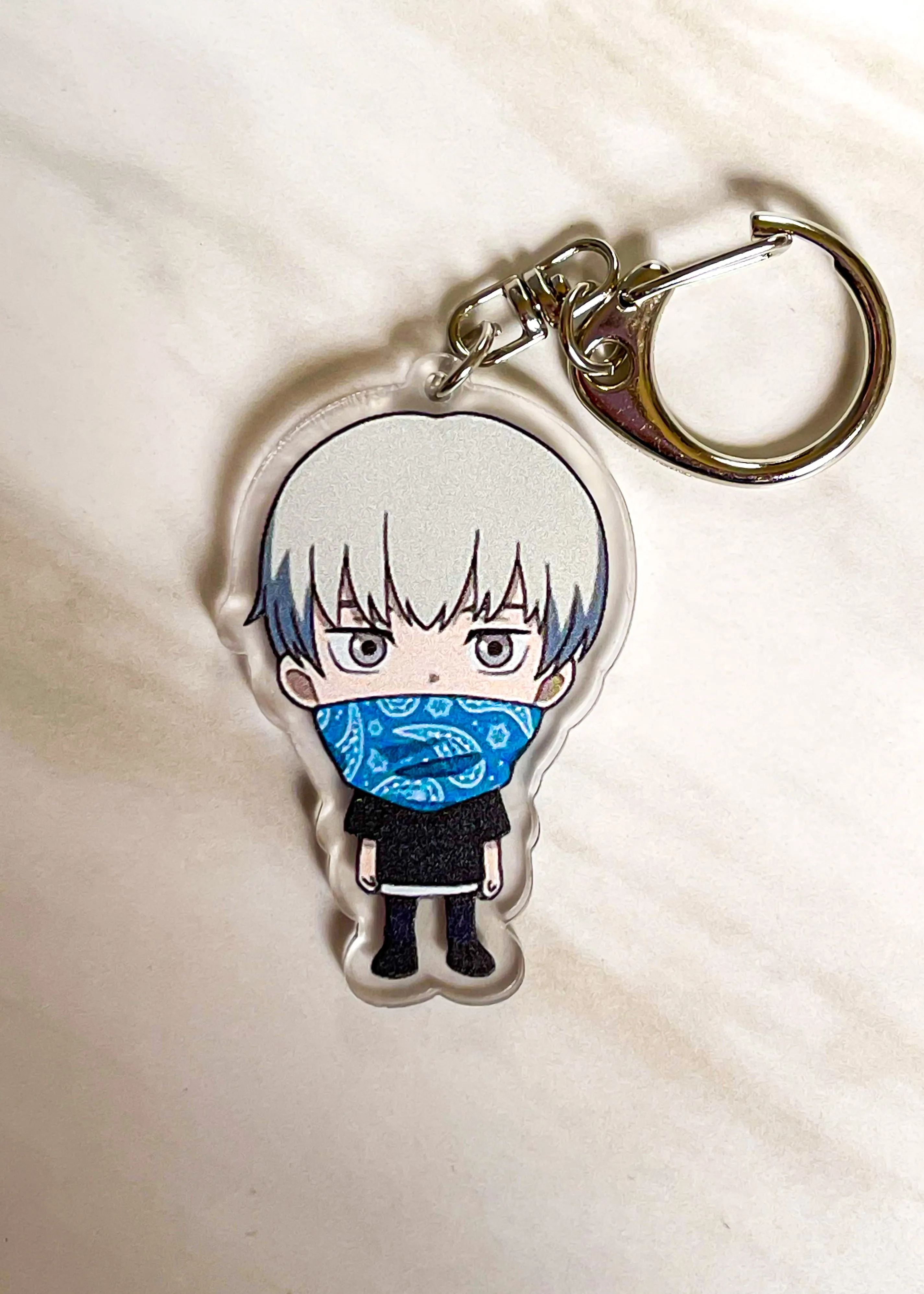 Toge Fish Flakes Keychain