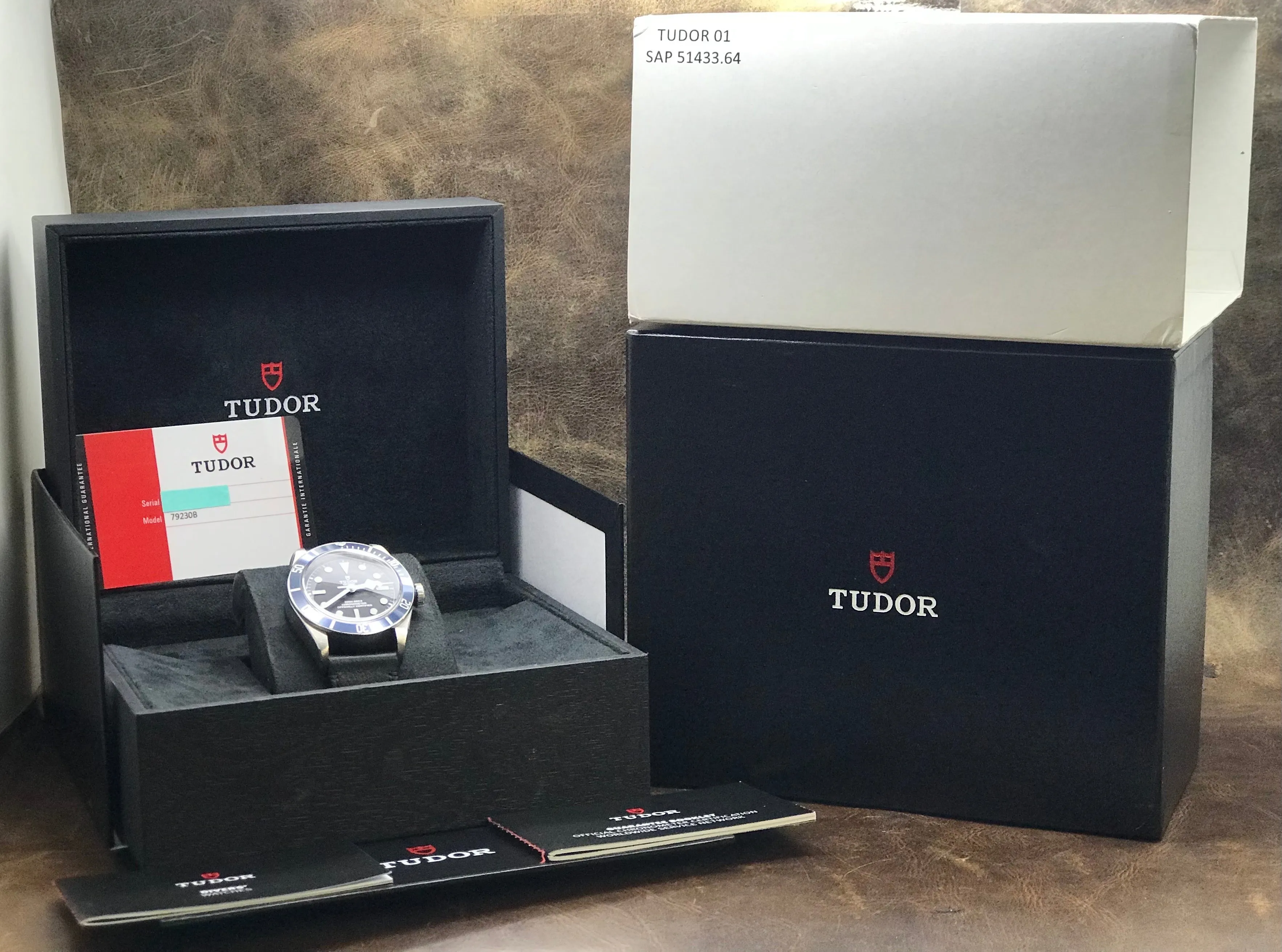 Tudor Heritage Black Bay 79230B Blue Dial Automatic Men's Watch