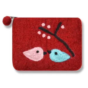 Two Love Bird coin purse