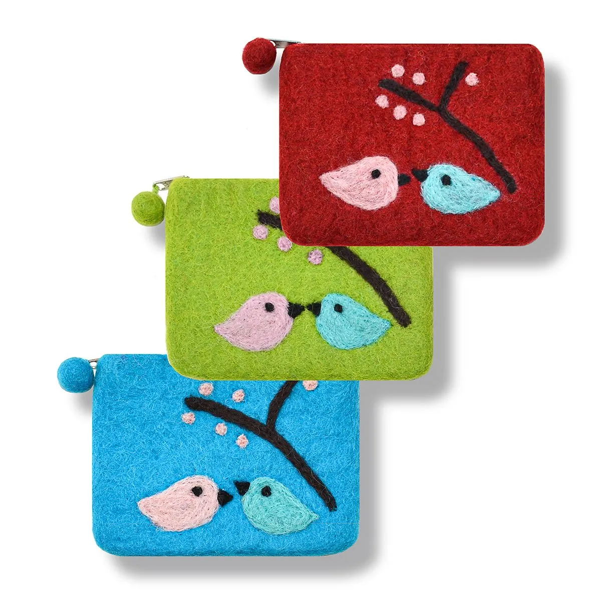 Two Love Bird coin purse