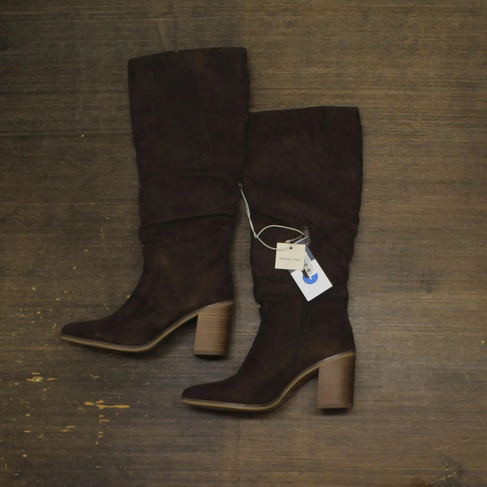 Universal Thread Womens Junie Tall Boots 90974925 Brown 7M