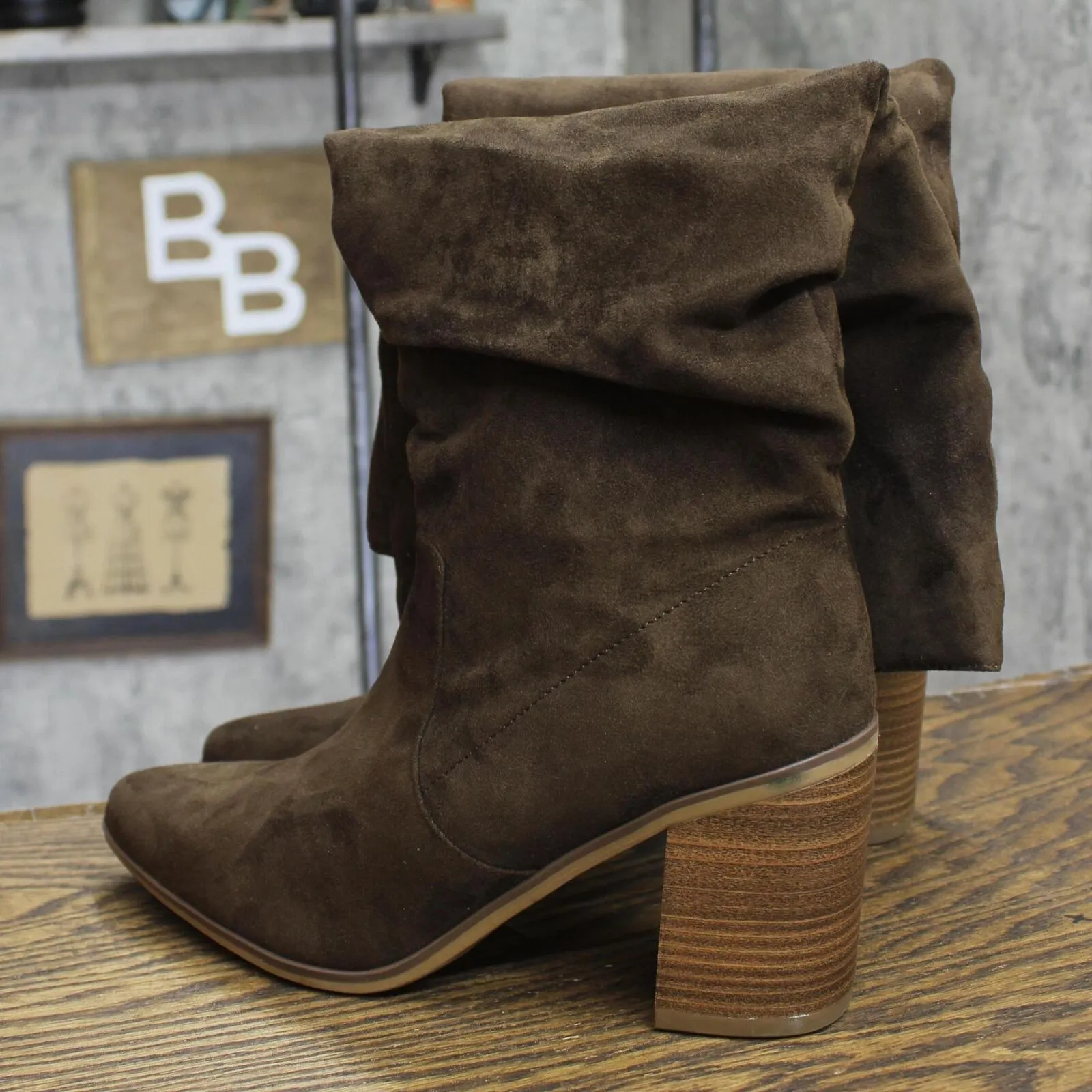 Universal Thread Womens Junie Tall Boots 90975015 Brown 10M