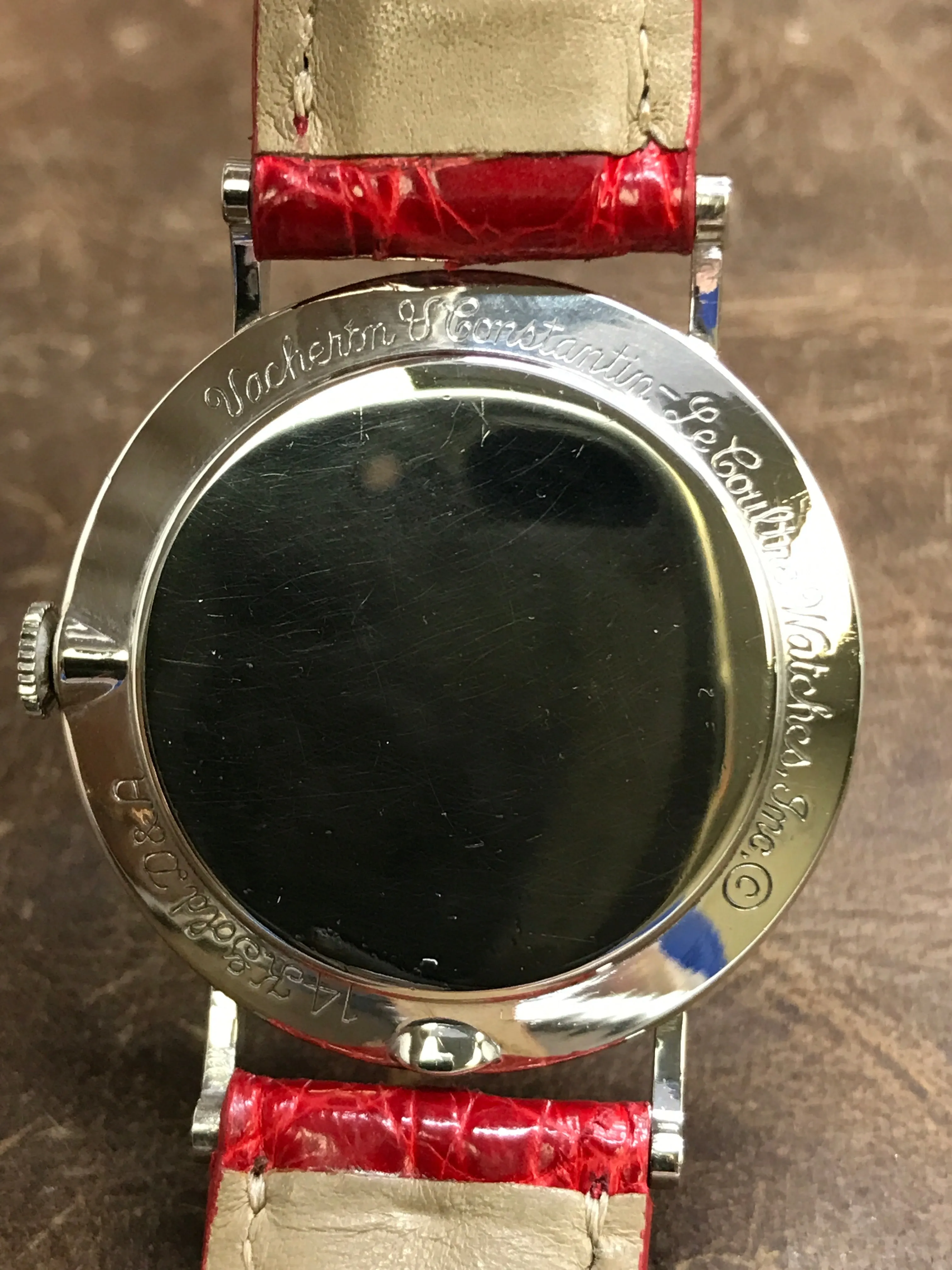Vacheron Constantin Galaxy Mystery Dial Le Coultre Galaxy Mystery Dial White Dial Manual Widning Watch