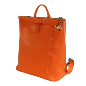 Venetian Leather Backpack – Handcrafted Elegance from the Murano Collection