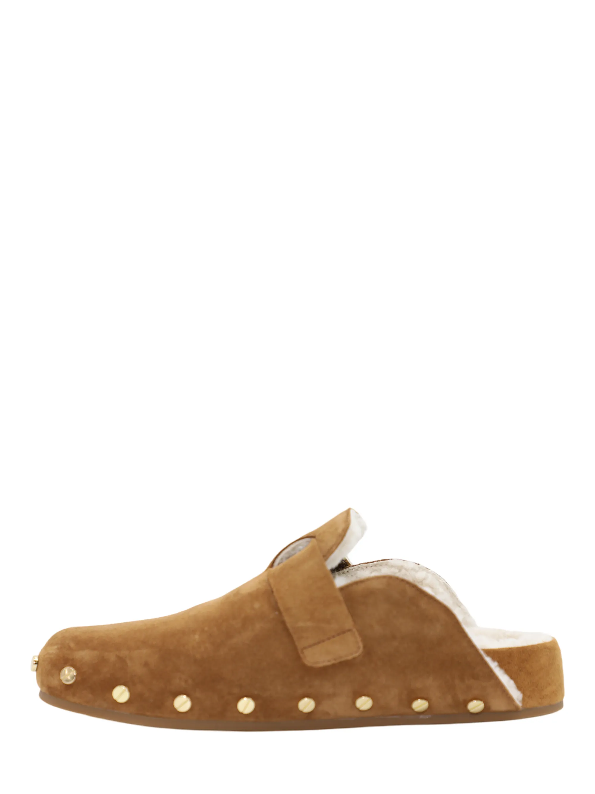 Veronica Beard Fern 2 Studded Clogs in Carmel
