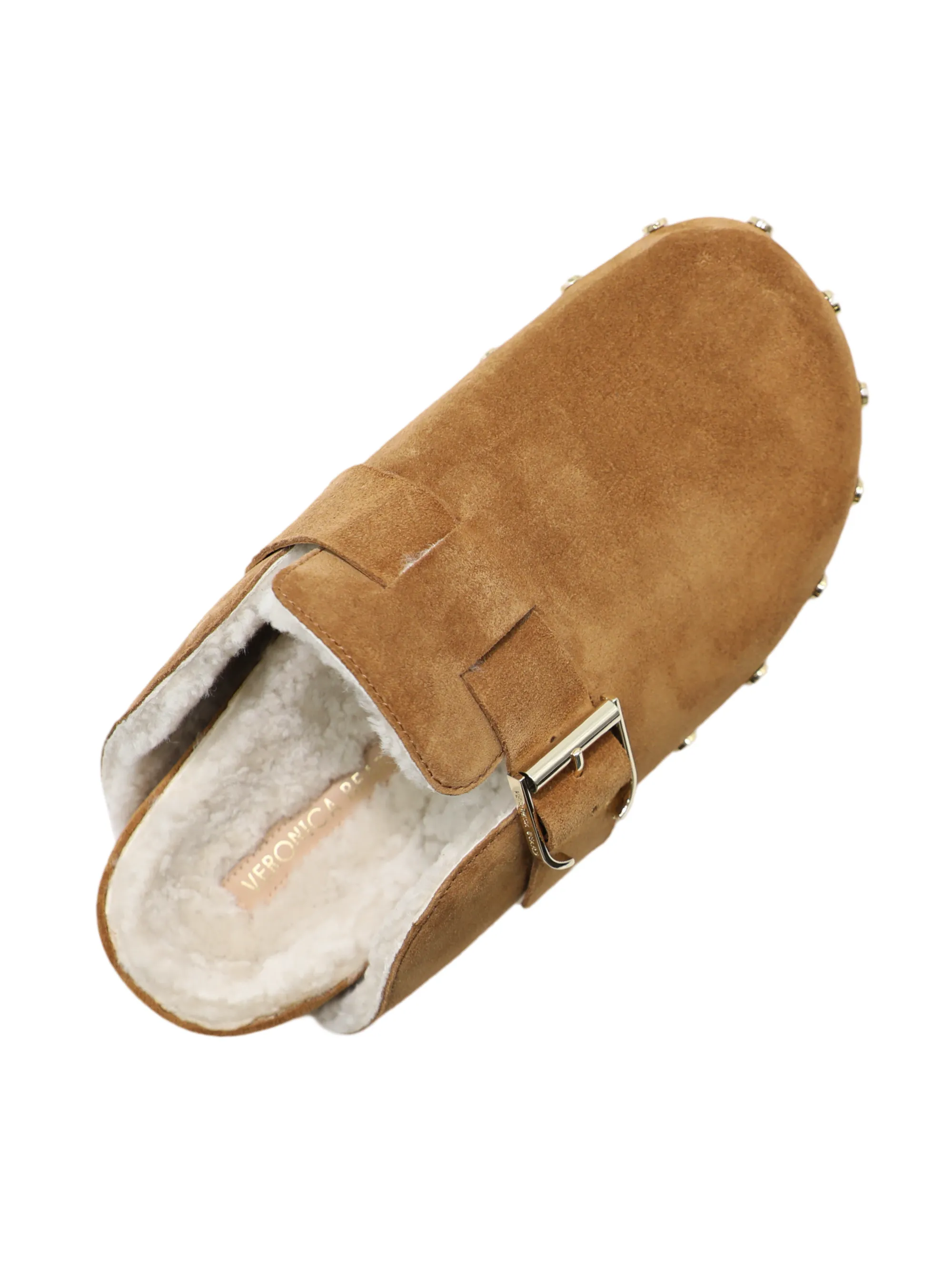 Veronica Beard Fern 2 Studded Clogs in Carmel